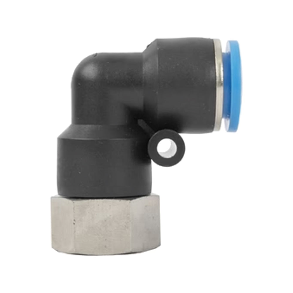PU HOSE FITTING ELBOW 12MM-1/4 F