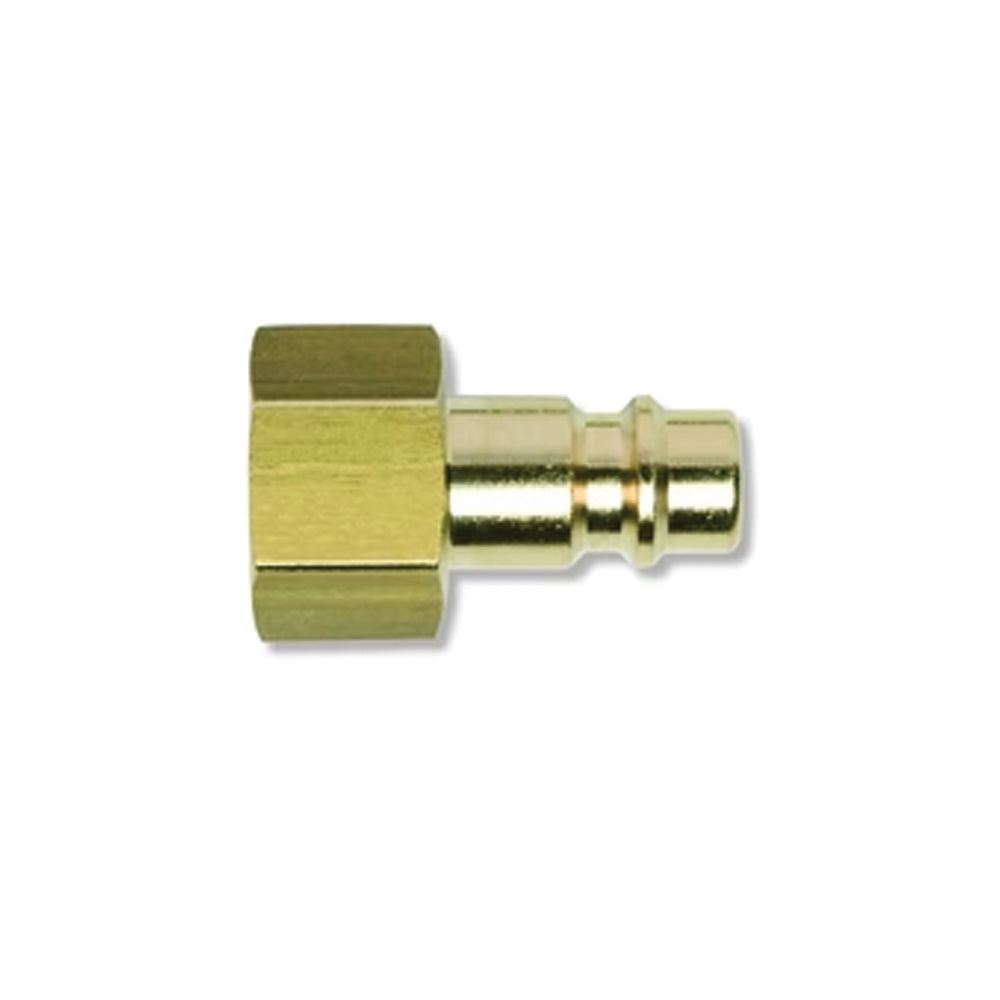 GAV CONNECTOR BRASS 1/4````F