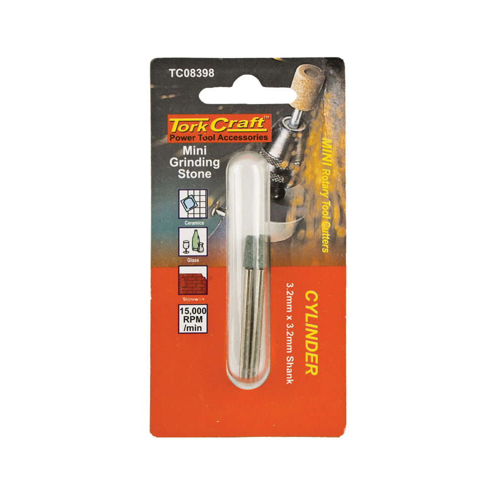 MINI GRINDING STONE 3.2MM CYL. 3.2MM SHANK