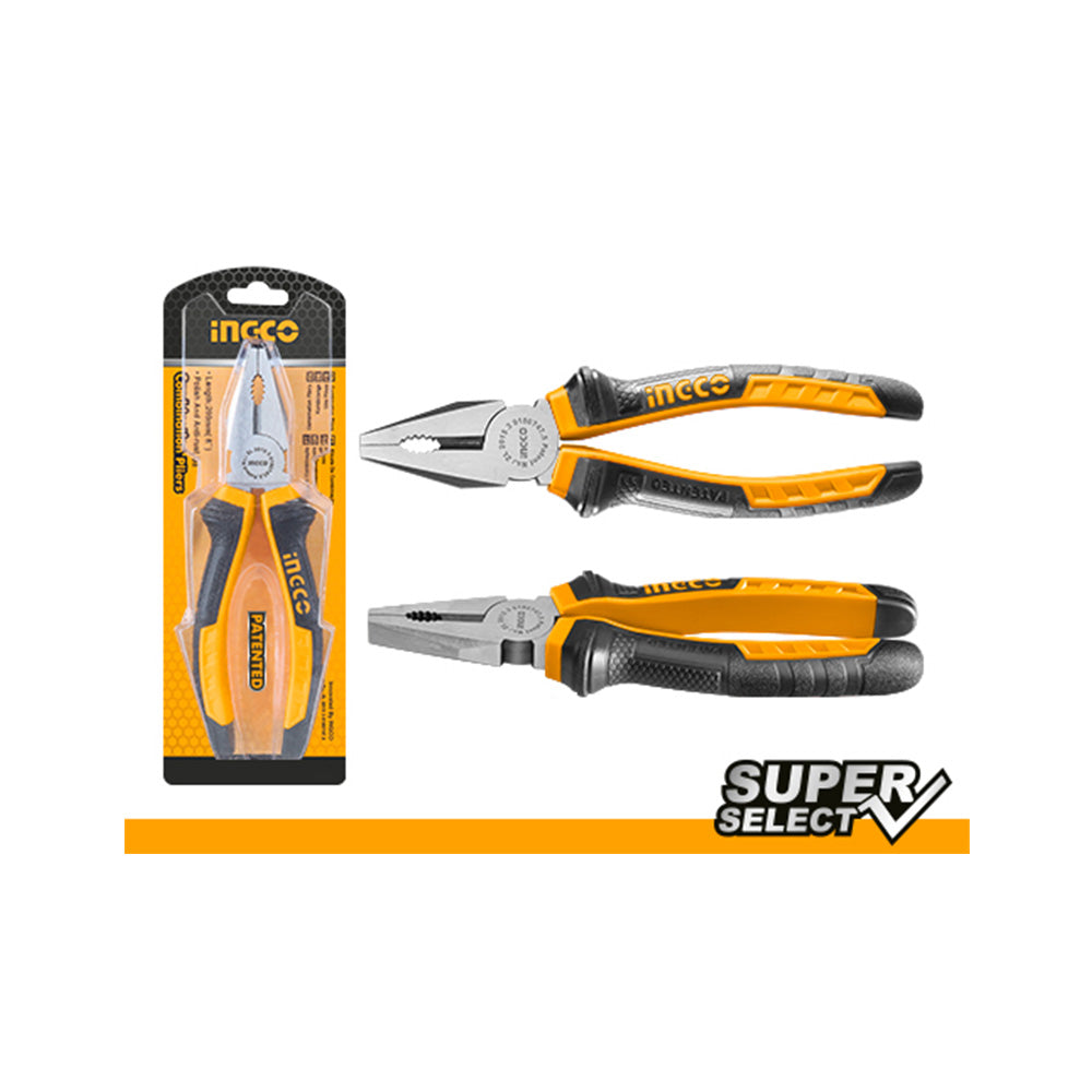 INGCO PLIER COMB 180MM POLISHED