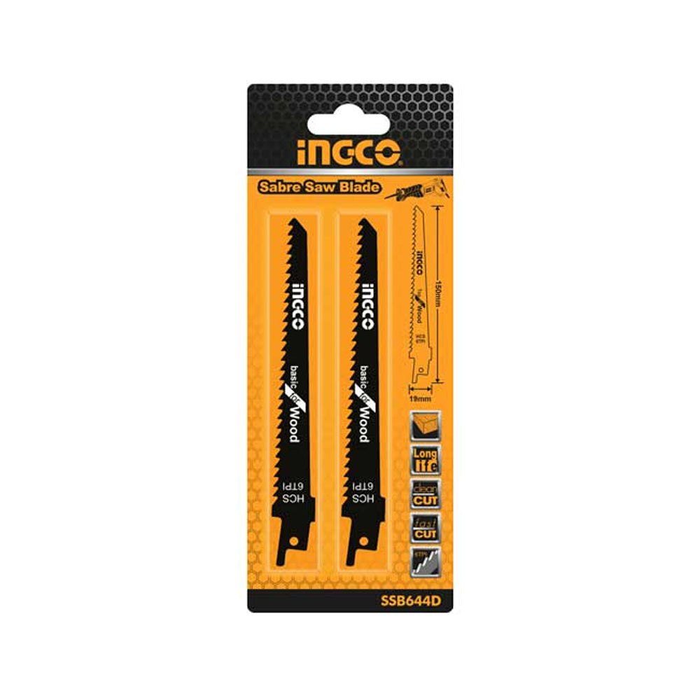 INGCO BLADE RECIP 10TPI 2PC
