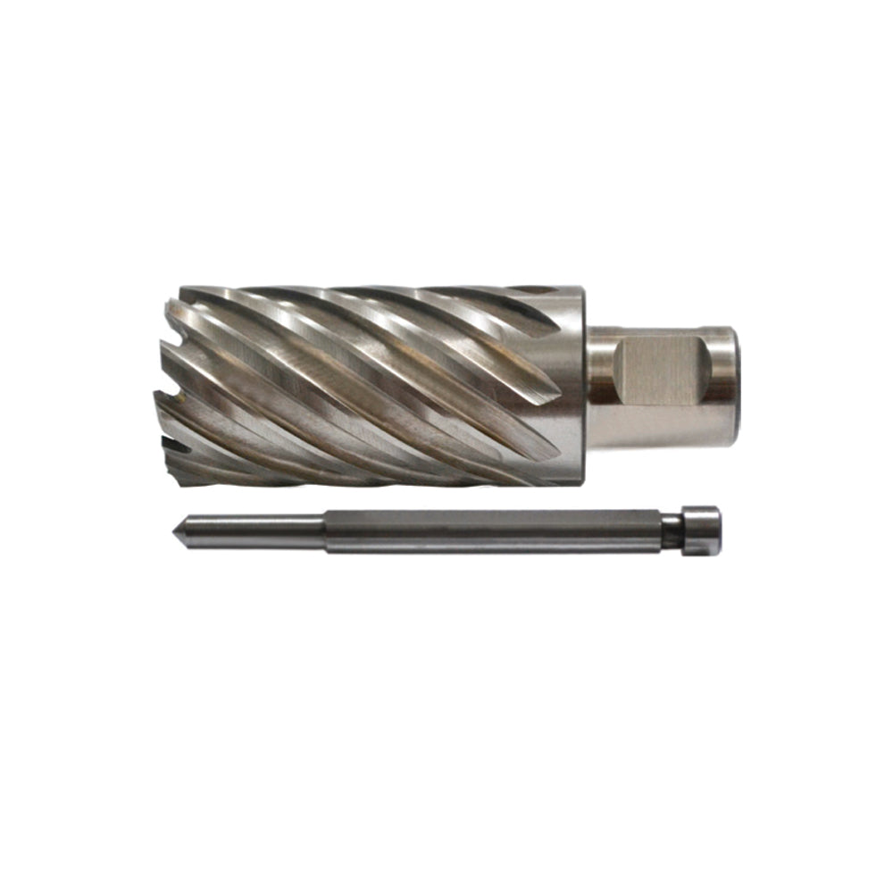SOMTA 25mm HSS CORE DRILL CUTTER F/S INCL PIN  6.35x77 20mm