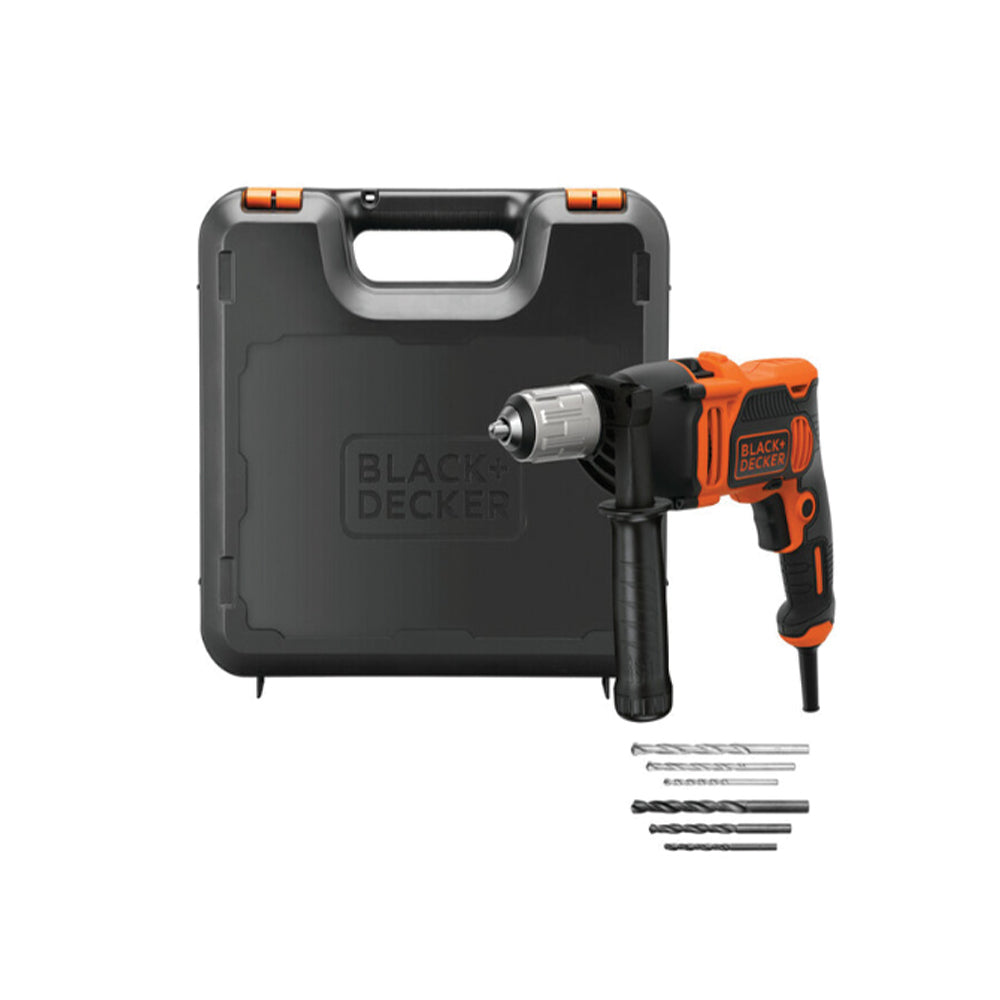 BLACK & DECKER DRILL HAMMER 710W 13MM + 40PC KIT