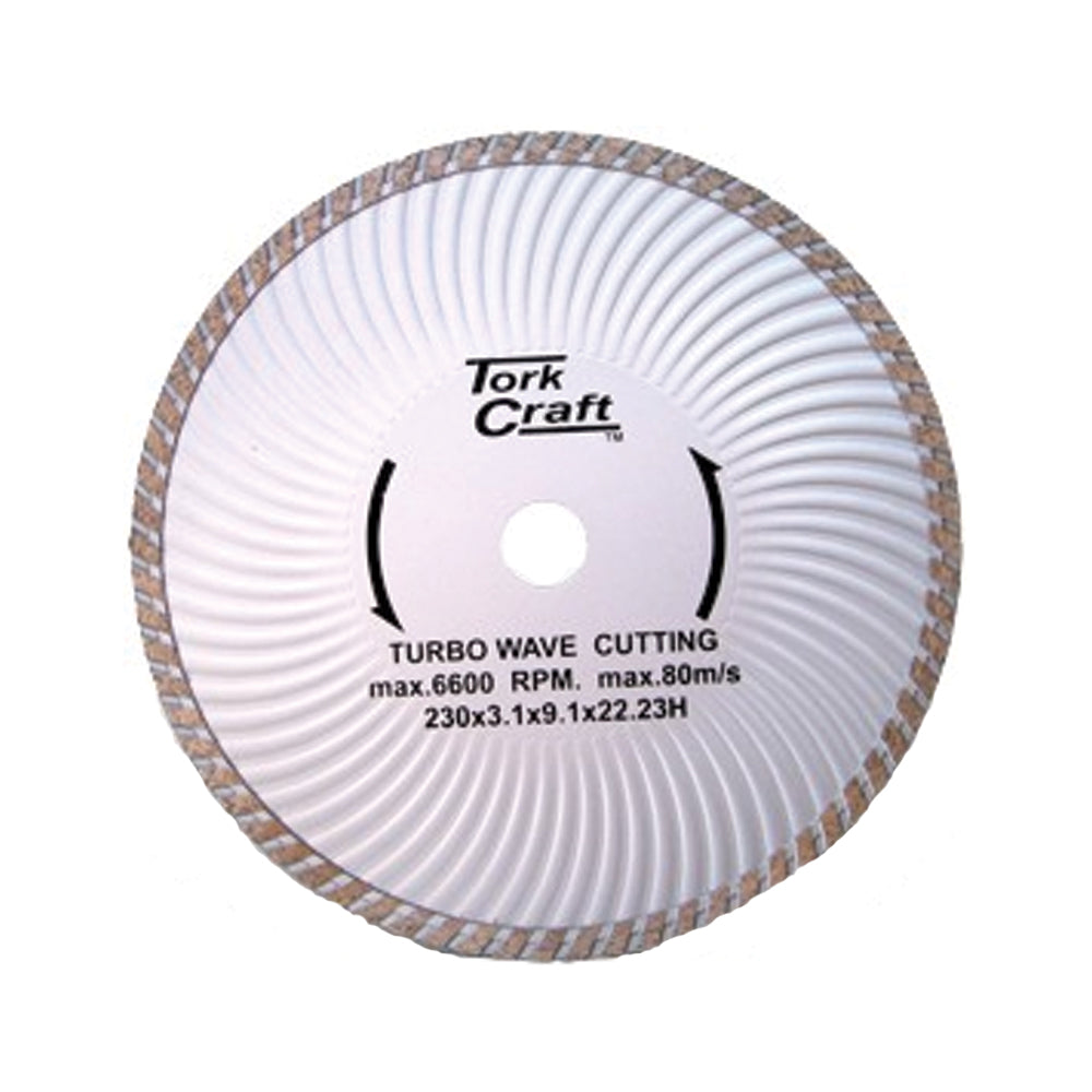 TORK CRAFT DIAMOND BLADE TURBO 230MM