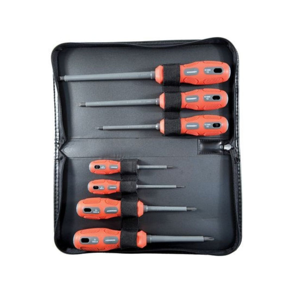 KENNEDY VDE DUAL GRIP SCREWDRIVER SET 7-PCE