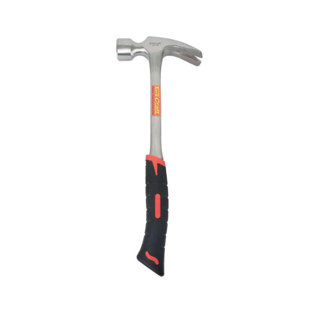 TORK CRAFT HAMMER CLAW 700G (24OZ) ALL STEEL WITH ERGONOMIC GRIP and FULL POL HE