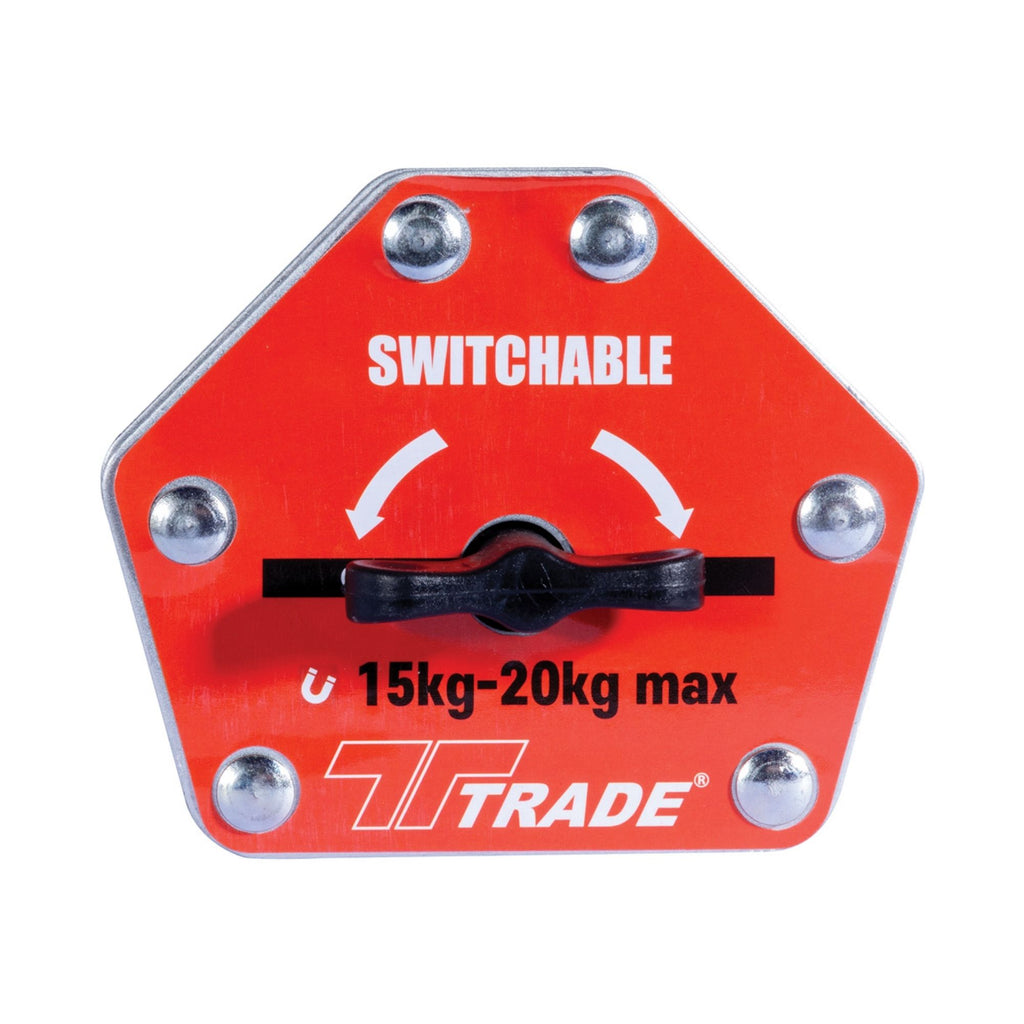 TRADEWELD WELDING CLAMP MAGNET HEX SWITCHABLE MEDIUM