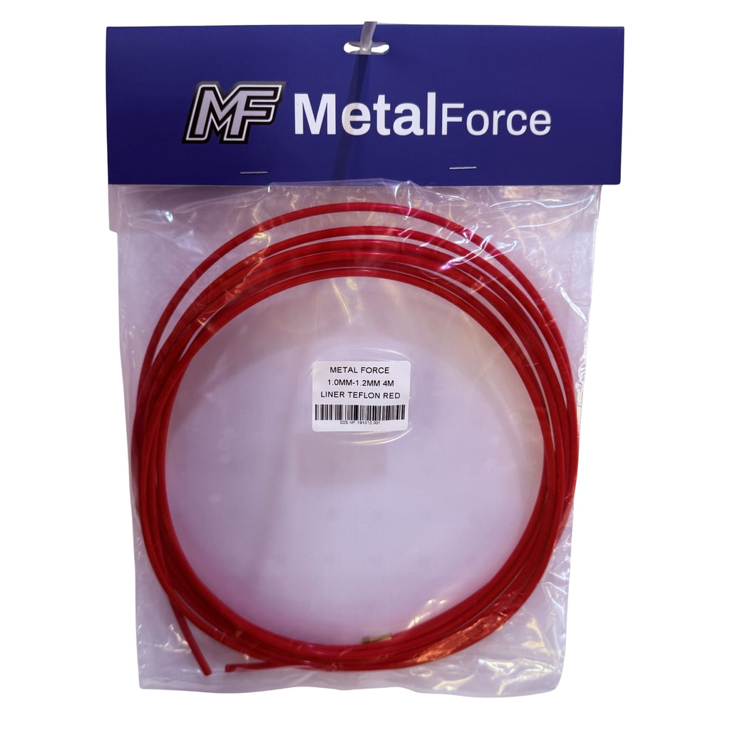 METAL FORCE 1.0MM - 1.2MM 4M LINER TEFLON (RED)