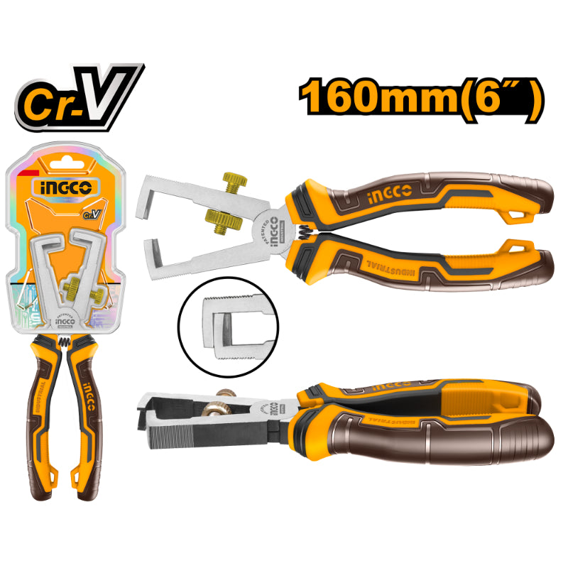 INGCO WIRE STRIPPER PLIER 160MM