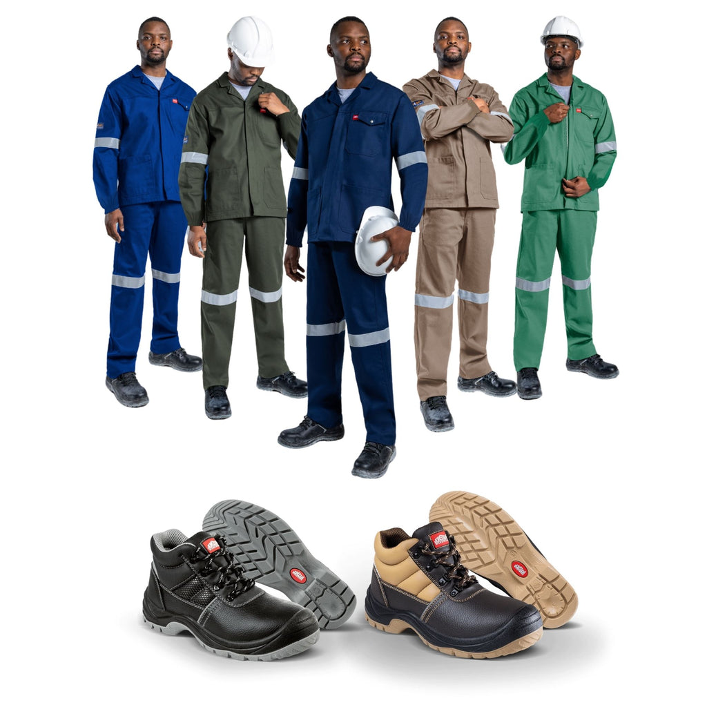 JONSSON ACID/Flame WORK JACKET AND TROUSER AND TUNGSTEN BOOT