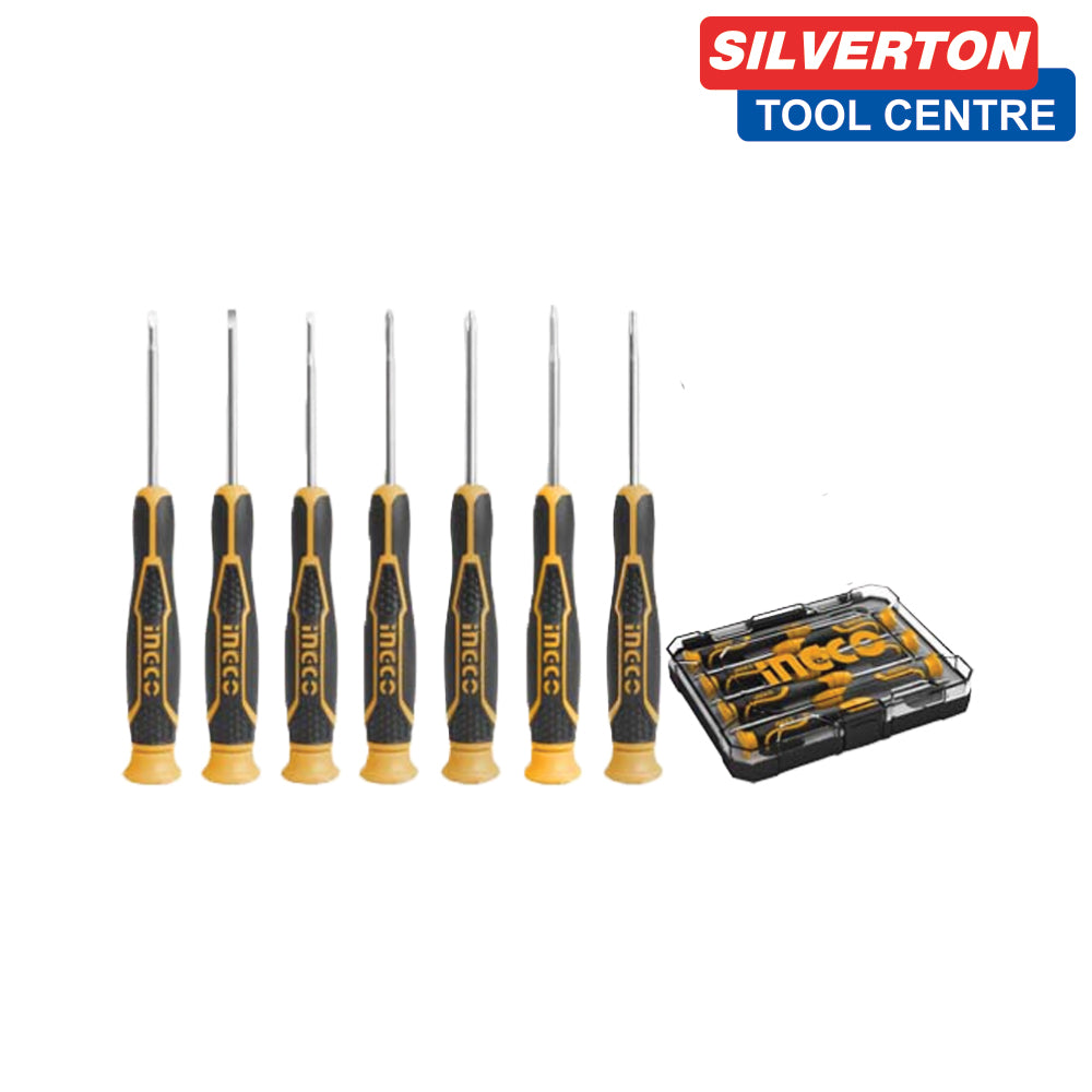 PRECISION SCREW DRIVER 7PC SL,PH,TX