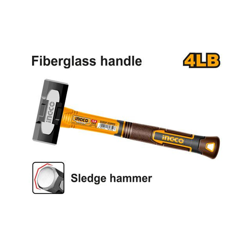 INGCO HAMMER SLEDGE F/G HND 1.8KG