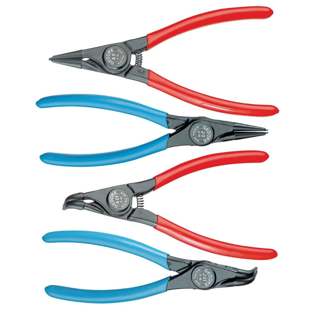 GEDORE PLIER CIRCLIP SET 4PC S8000