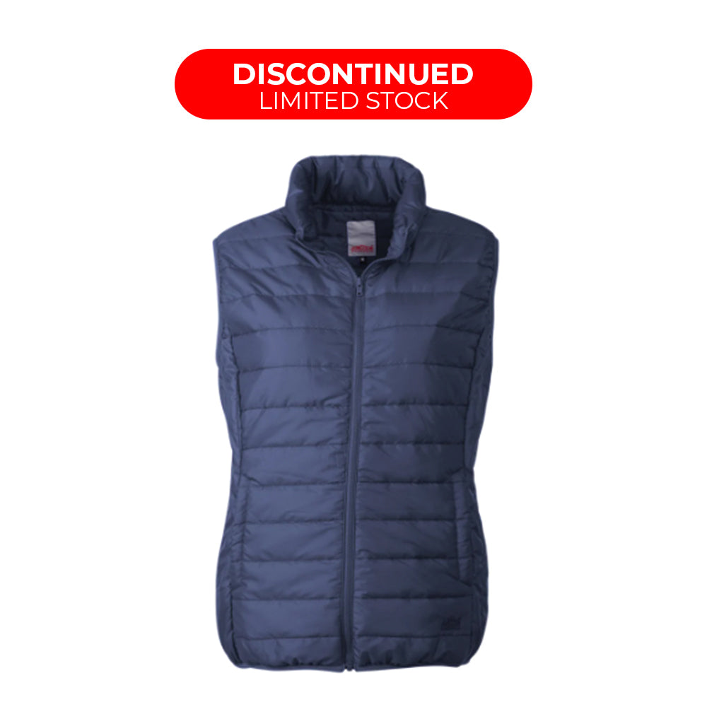 JONSSON MEN'S PACKABLE BODY WARMER COLOUR-NAVY SIZE -S