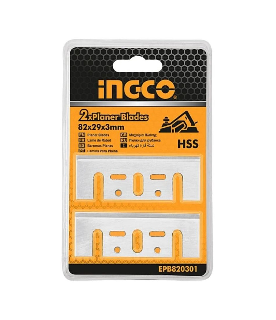 INGCO PLANER BLADE HSS 82X29X3MM FOR CRLI20401 2PCS