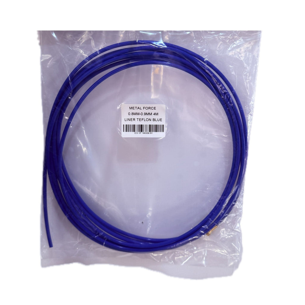 METAL FORCE 0.8MM - 0.9MM 4M LINER TEFLON (BLUE)
