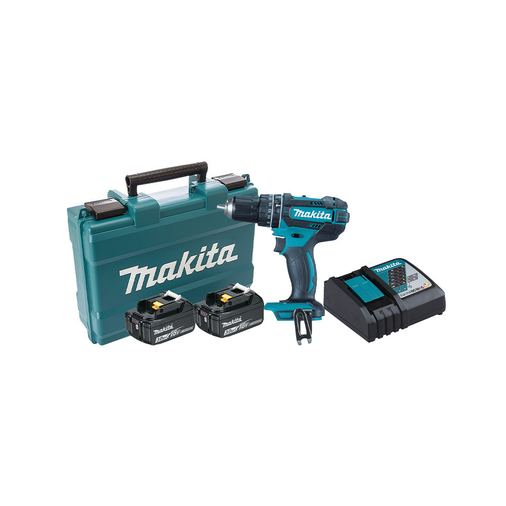 MAKITA CORDLESS IMPACT DRILL 18V & BATTERIES & CHARGER