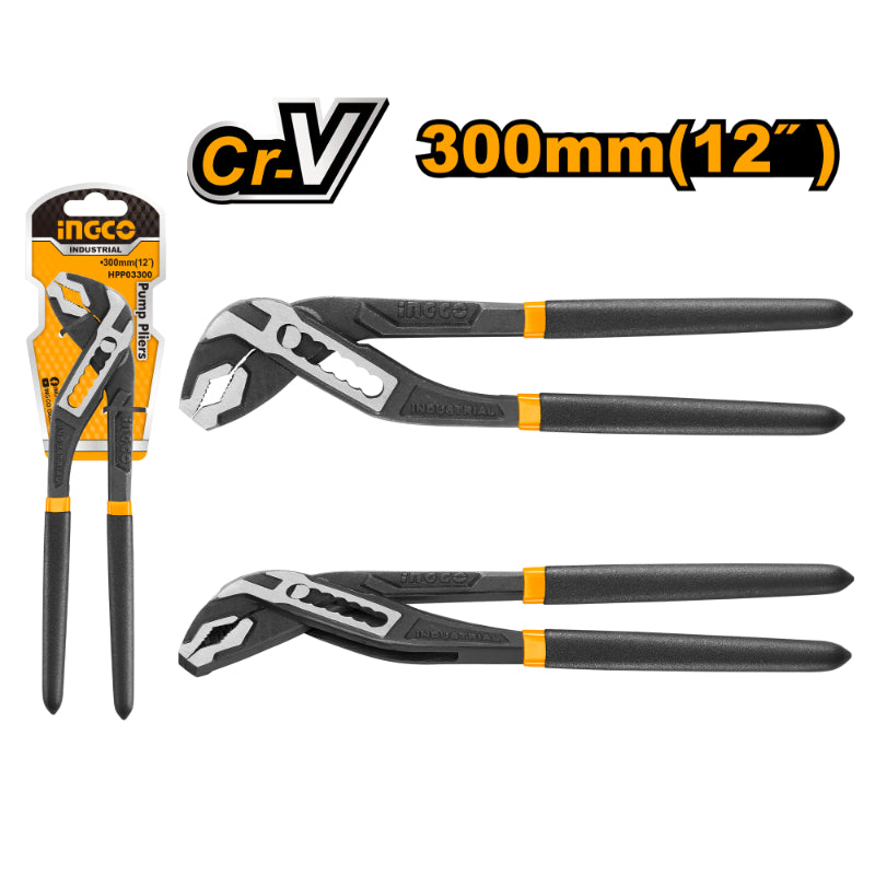 INGCO PLIER W/PUMP 300MM CRV