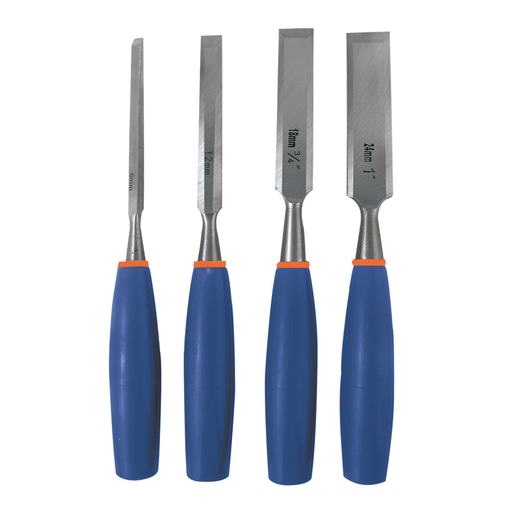 CHISEL WOOD 4-PCE BLUE SHARP*