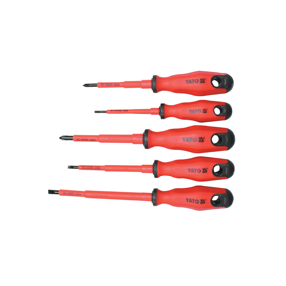 YATO VDE SCREWDRIVER SET 1000V 5PC
