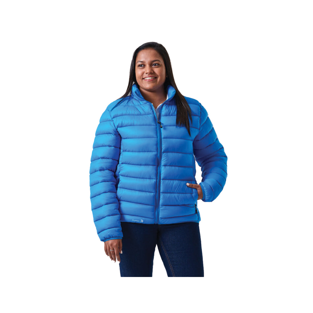 DROMEX PUFFER JACKET COLOUR ROYAL BLUE SIZE XL