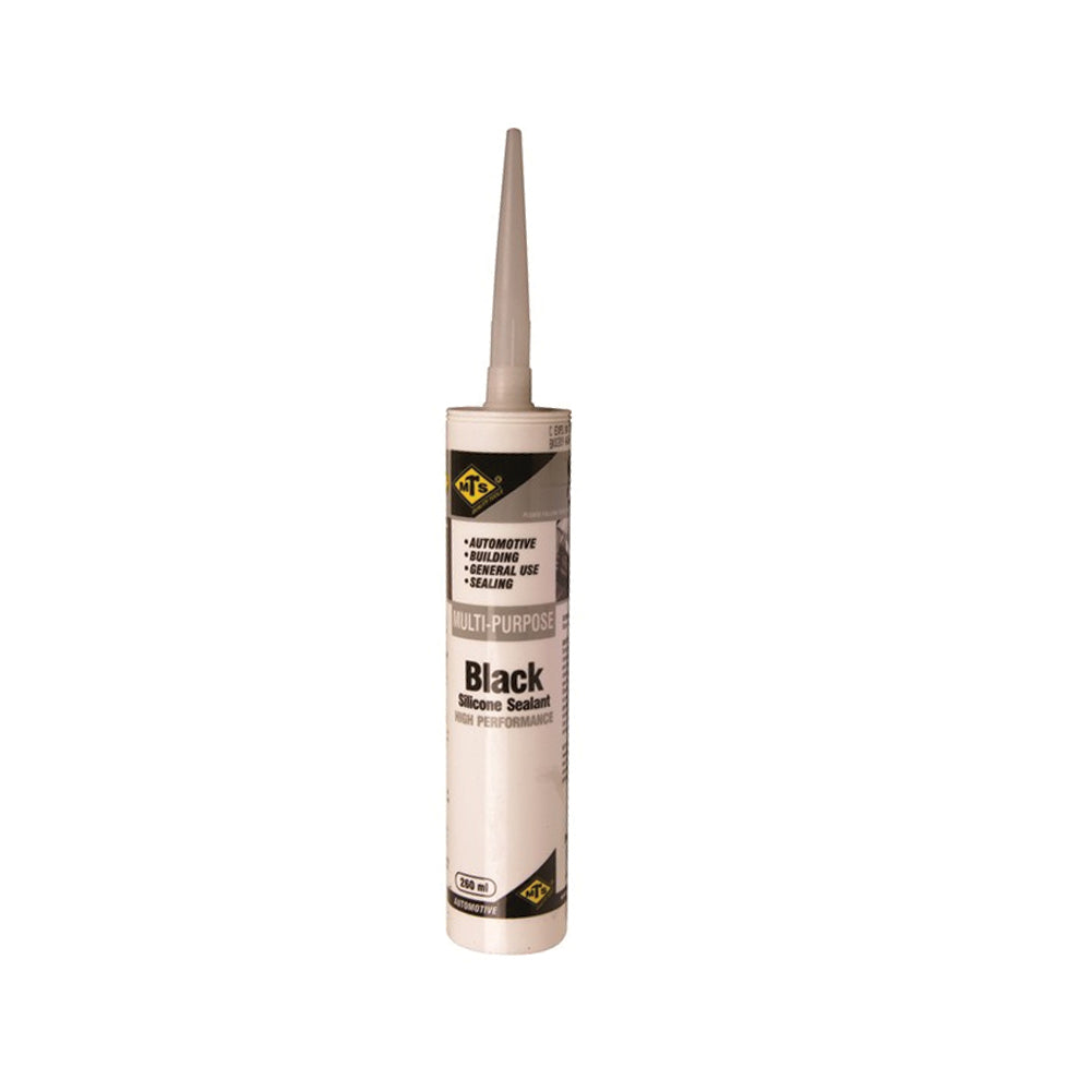 SILICONE MTS SEALANT BLACK 260ML (24)