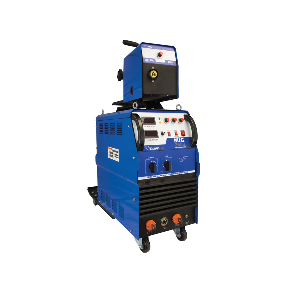 TRADEWELD MIG 365 S - 380V ( SEP W/FEED) WITH E/CABLE,MB36 MIG GUN, 4M INTERCON