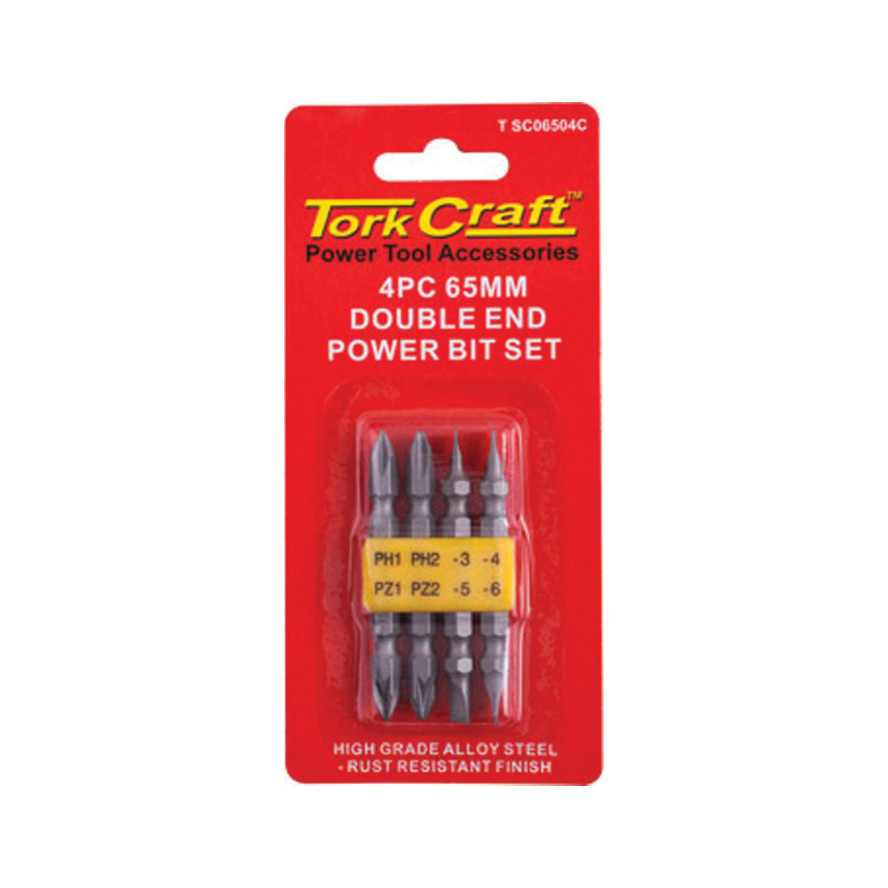 TORK CRAFT S/D DBL.END BIT SET