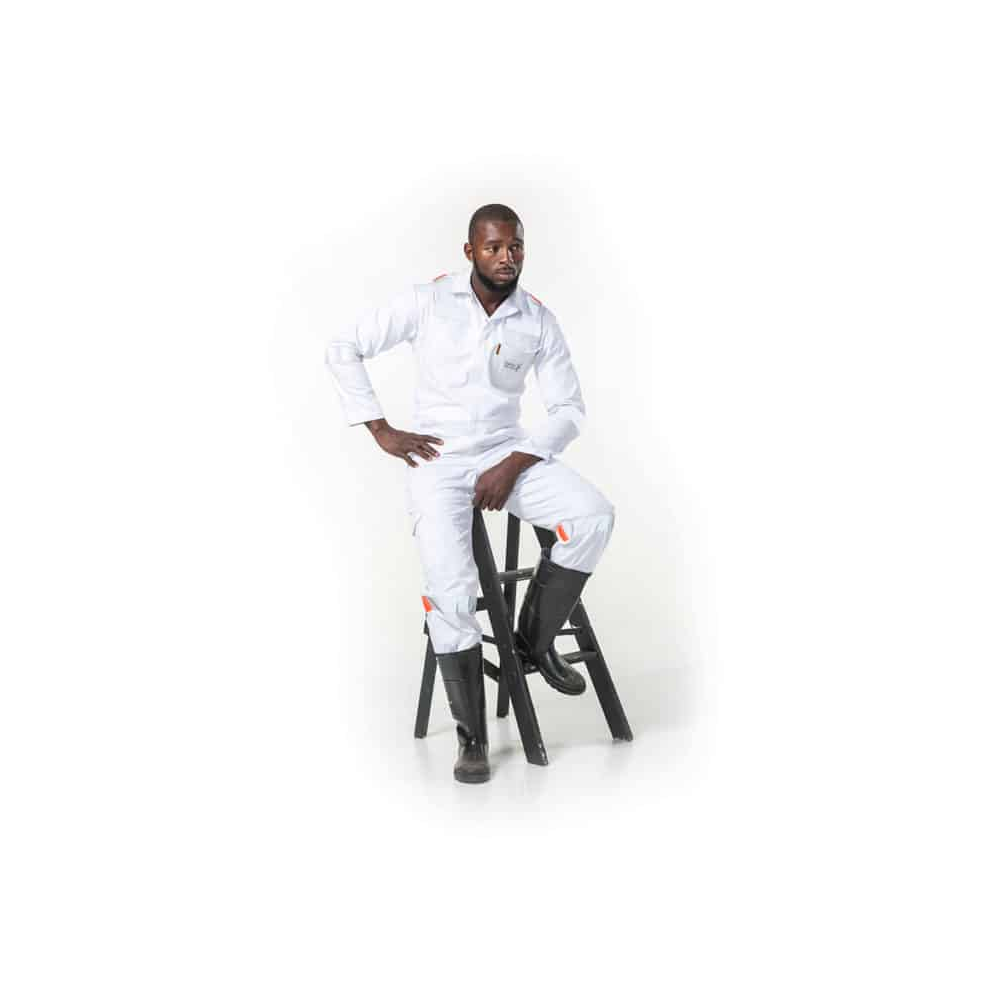 DROMEX D59 MINING BOILERSUIT - COLOUR WHITE SIZE 48