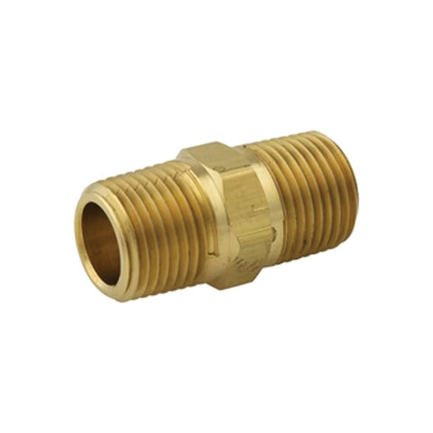 NIPPLE BRASS 1 2X1 2 M M