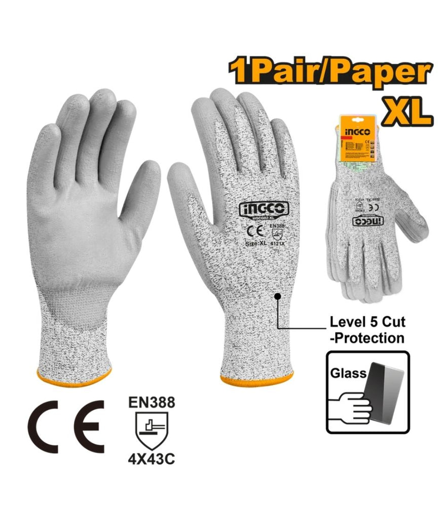 INGCO GLOVE CUT RESISTANCE XL