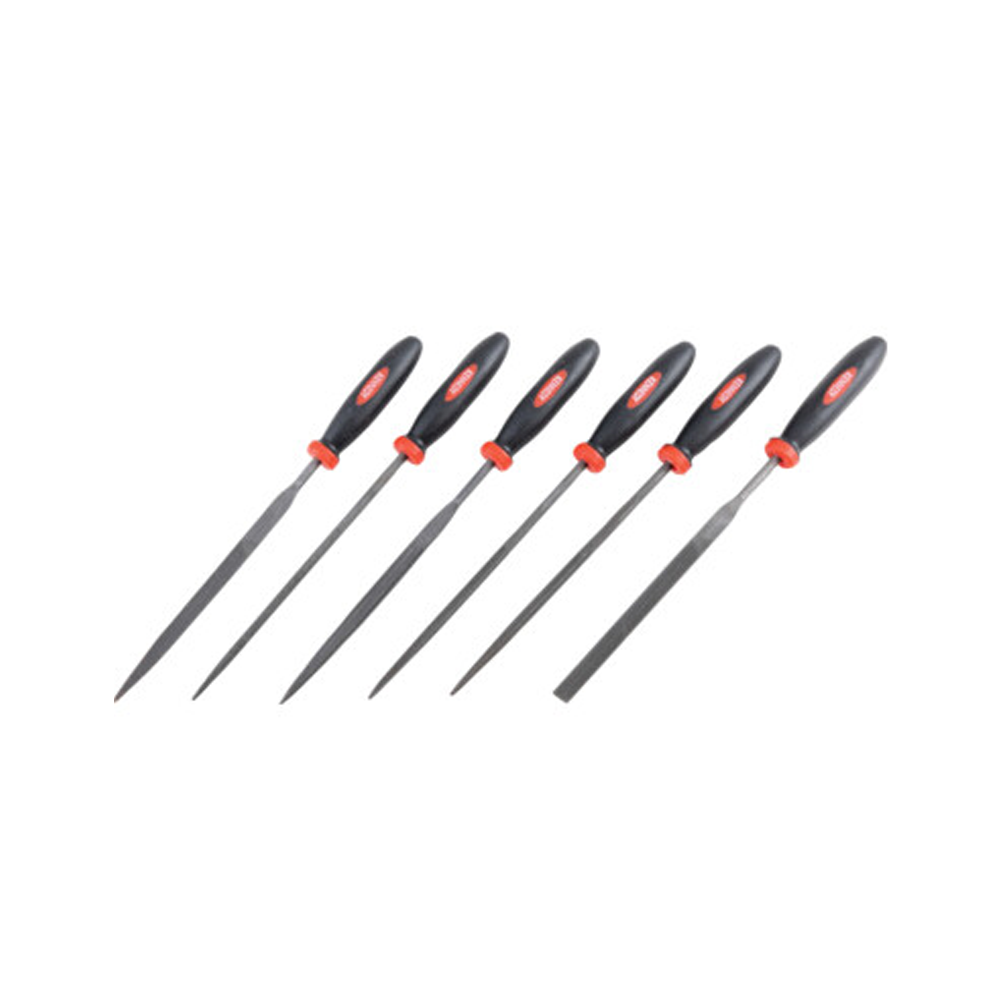 KENNEDY 14cm (5.1/2) CUT 2 ASSORTED NEEDLE FILE SET-6PCE