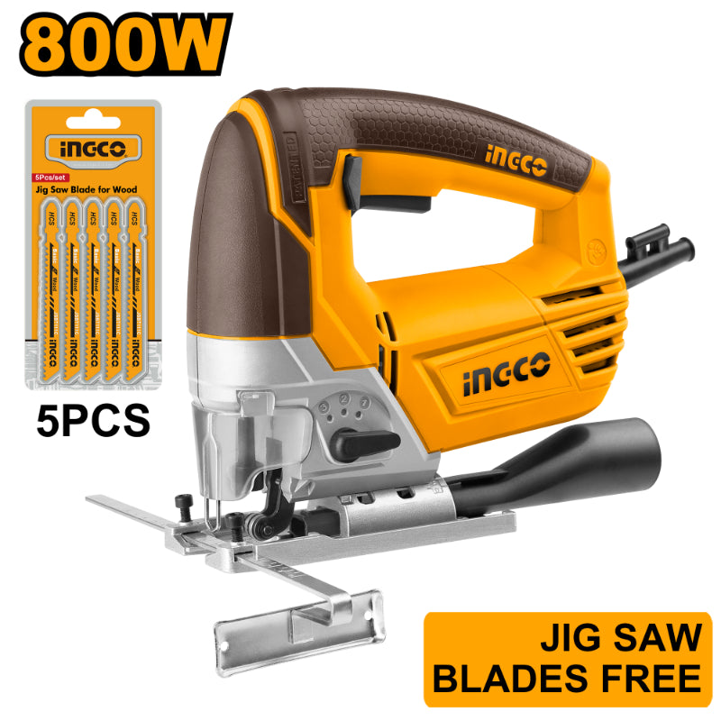 INGCO SAW JIG  800W WITH 5PC BLADE