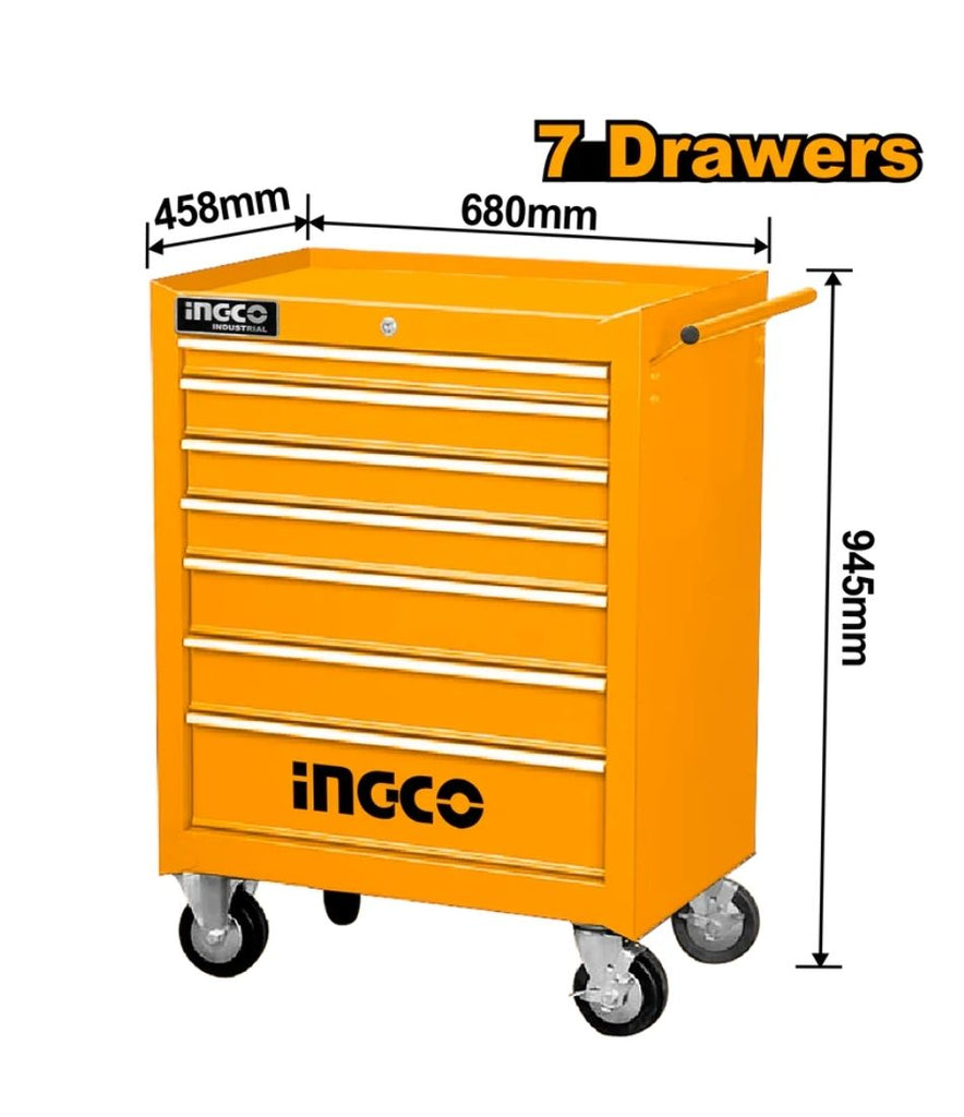 INGCO ROLLER CABINET 7 DRAW 680X458X945