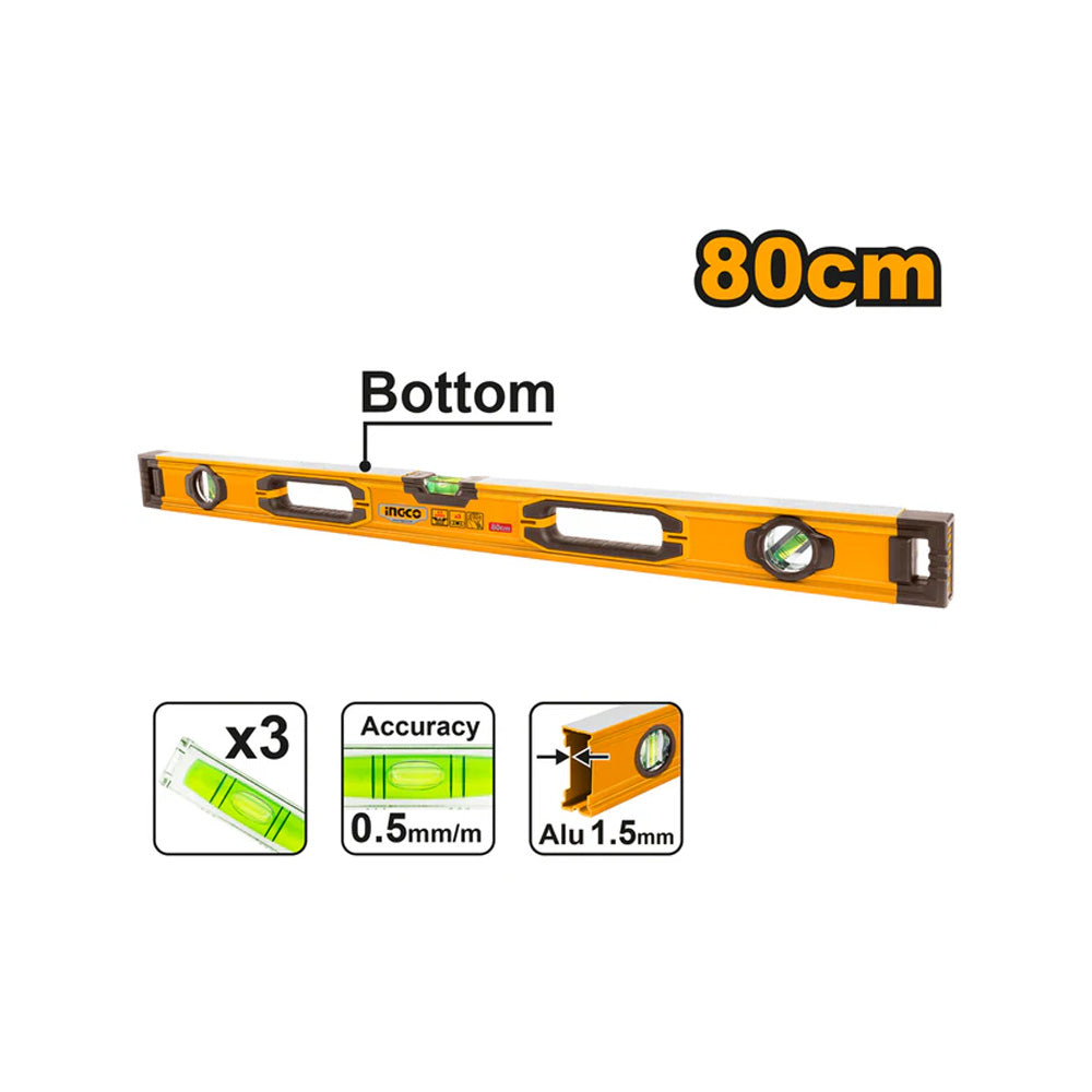 INGCO LEVEL ALUMINIUM 80CM