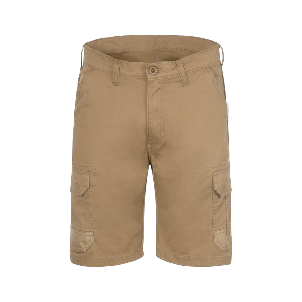 JONSSON SUPER STRENGTH MULTI-POCKET SHORTS COLOUR-DARK KHAKI SIZE 34