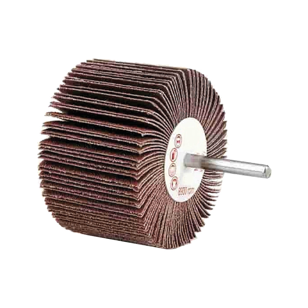 TORK CRAFT FLAP WHEEL 40X30X6MM SHAFT 80 GRIT PER EACH (35 PER BOX)