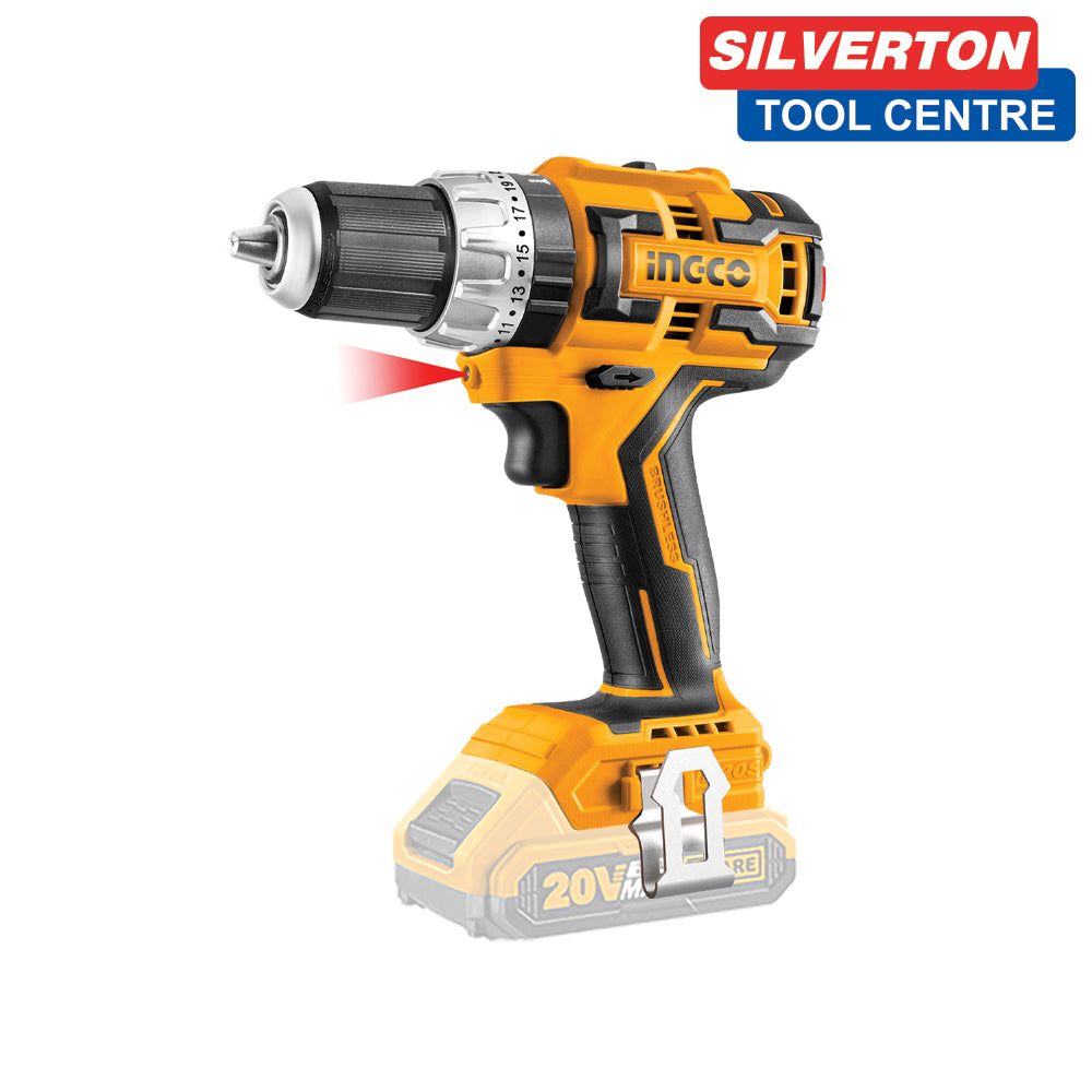 INGCO IMPACT DRILL 20V 45NM CORDLESS (INGCO-CIDLI206021)