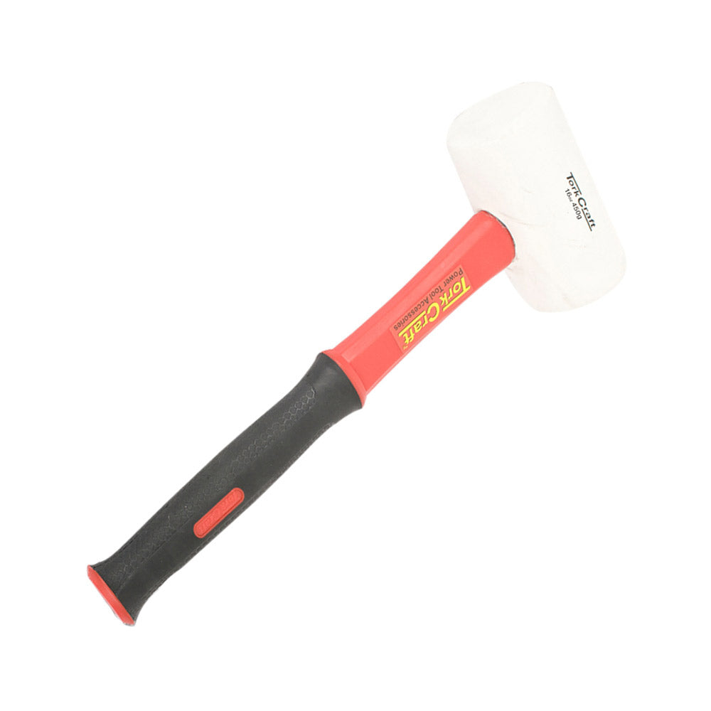TORK CRAFT HAMMER RUBBER MALLET 450G (16OZ) FIBREGLASS HANDLE