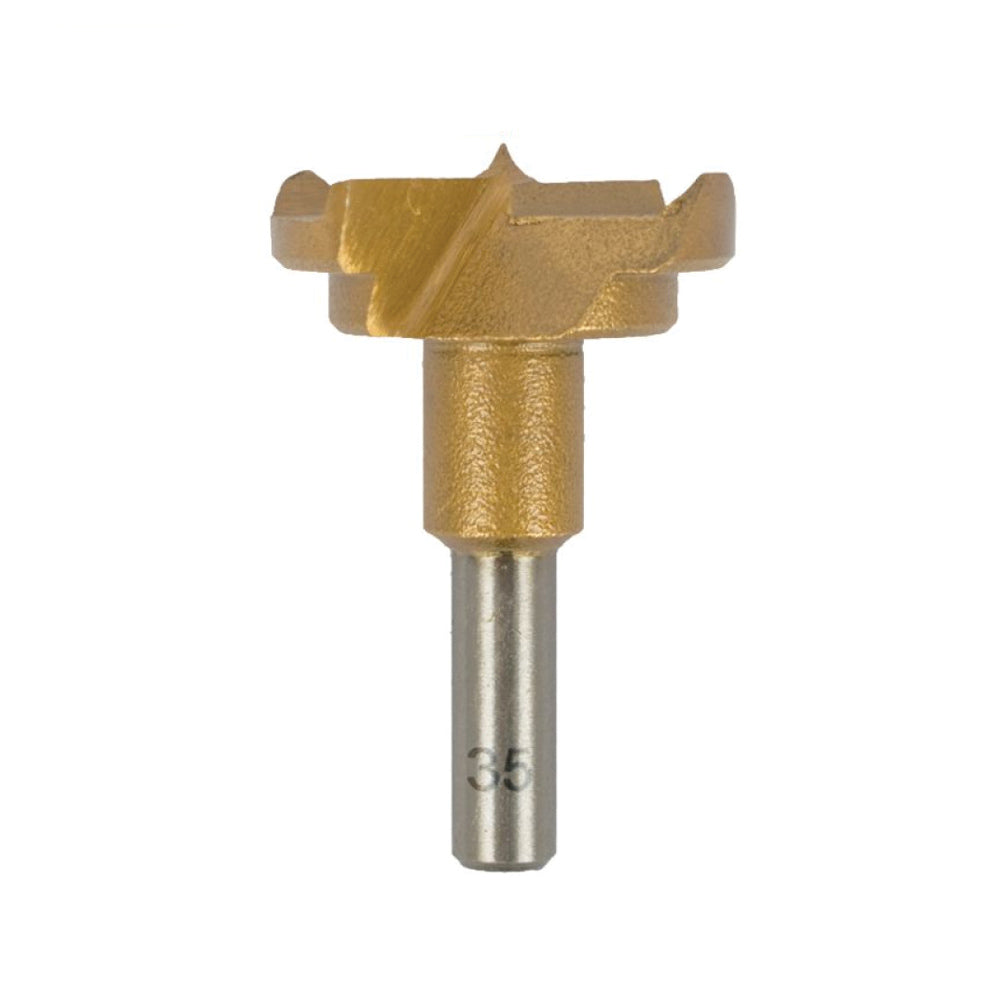 TORK CRAFT HINGE BORING BIT 35MM TITANIUM COATED