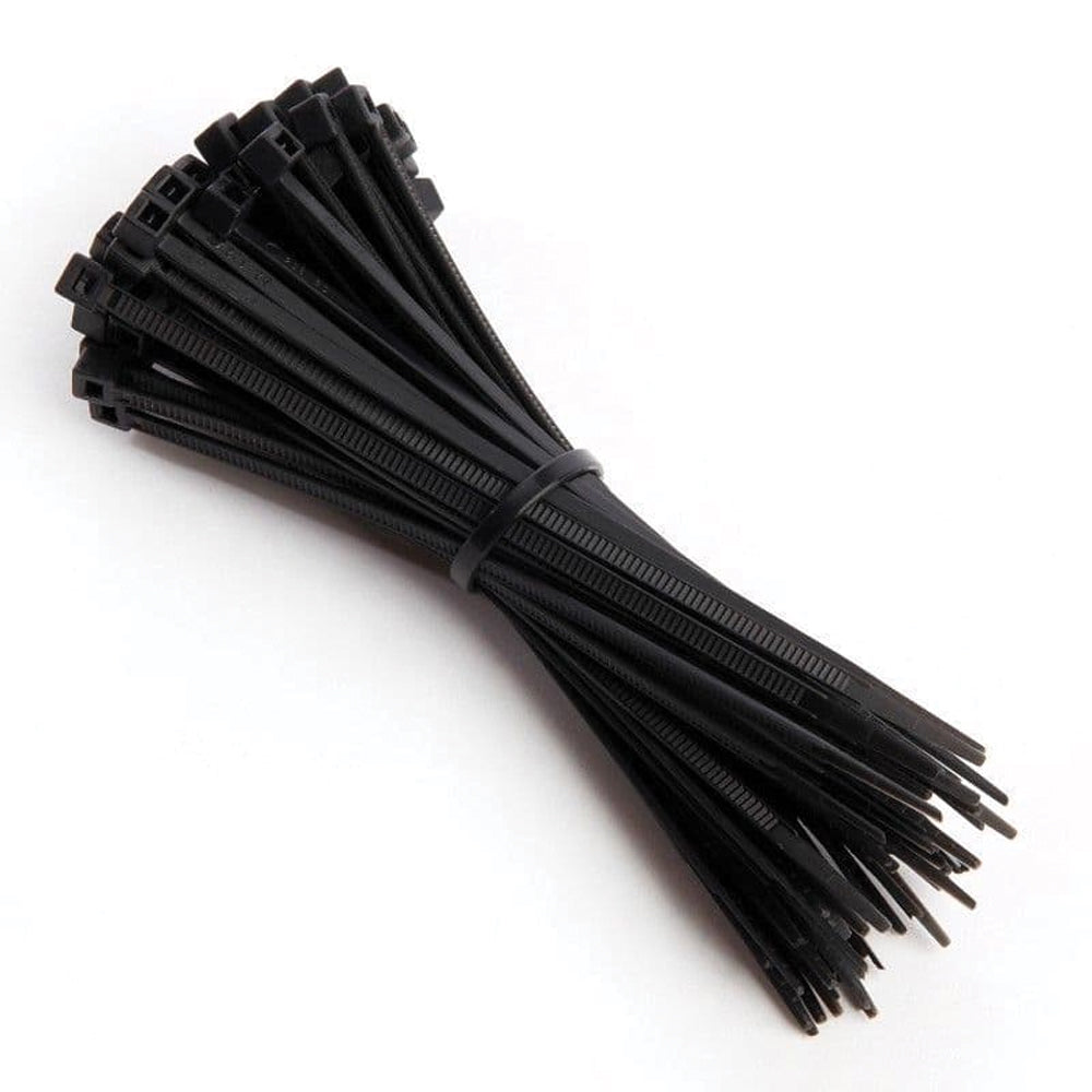 CABLE TIES 198X4.7 BLACK 100'S