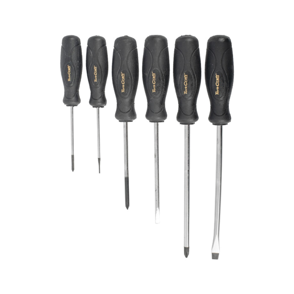 TORK CRAFT SCREW DRIVER SET 6