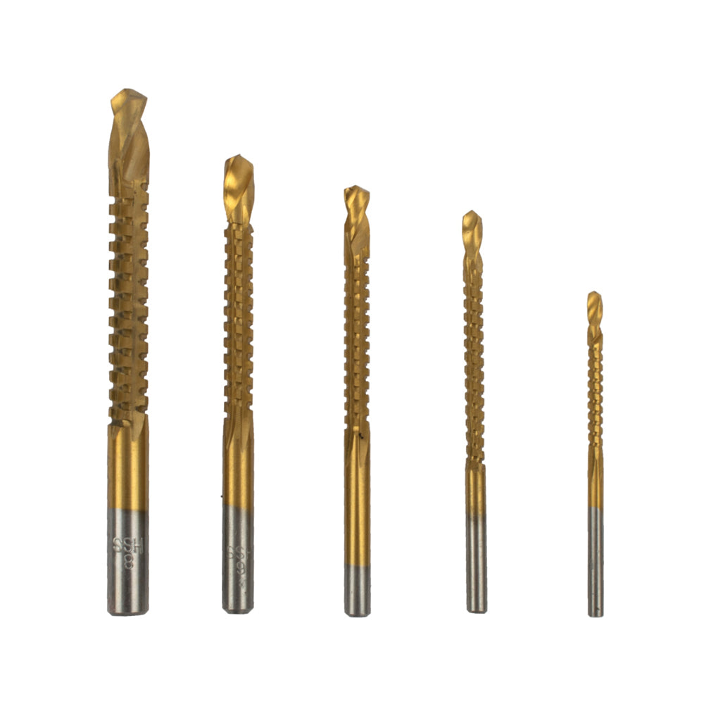 TORK CRAFT DRILL SAW SET HSS TIN.COATED 3-4-5-6-8