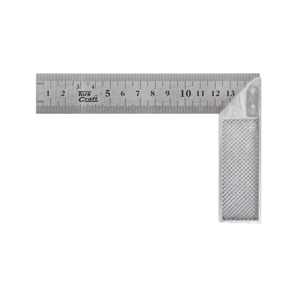 TORK CRAFT ALUMINIUM TRY HANDLE SQUARE 150MM