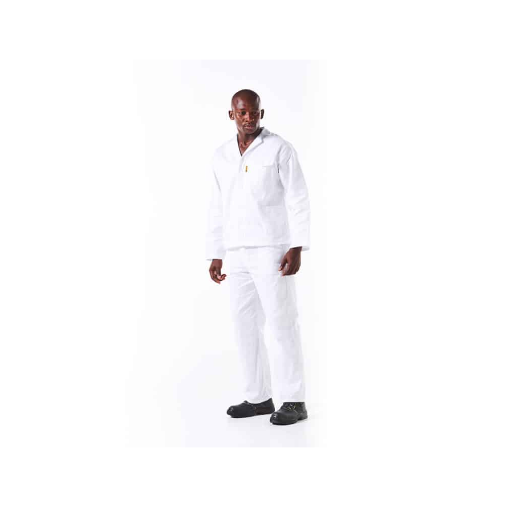 DROMEX TWO PIECE CONTI SUIT COLOUR - WHITE SIZE 46