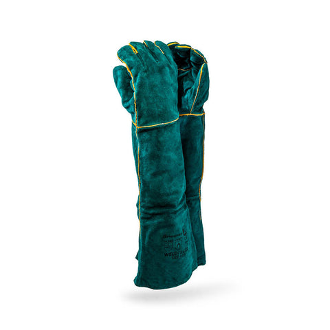 DROMEX GLOVES GREEN LINED SHOULDER LENGTH(60)