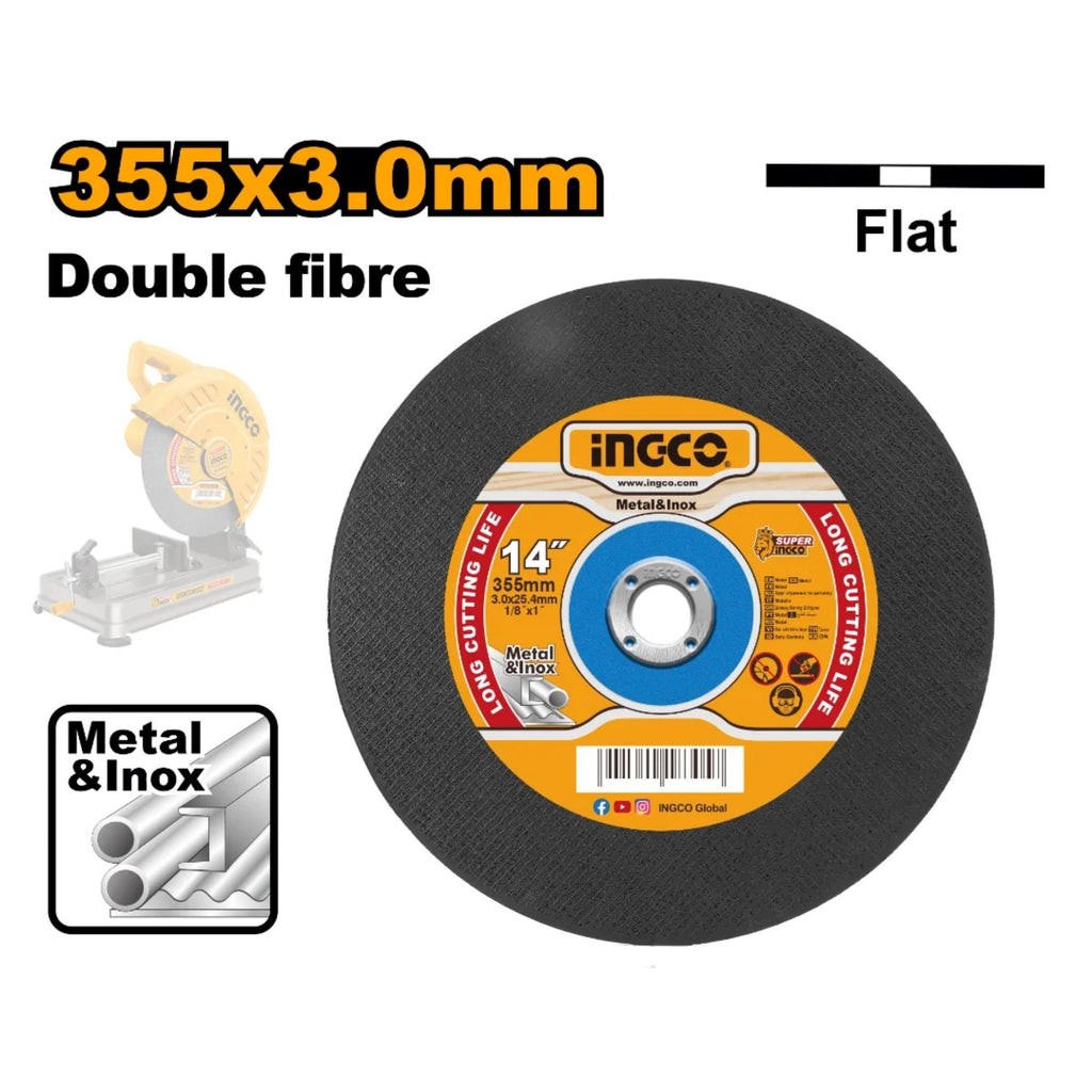 INGCO DISC CUT STEEL 355 X 3.0X 25.4MM