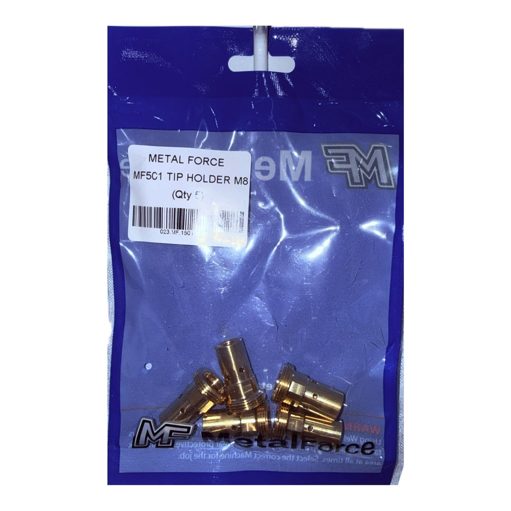 METAL FORCE MF501 TIP HOLDER M8 (PACK OF 5)