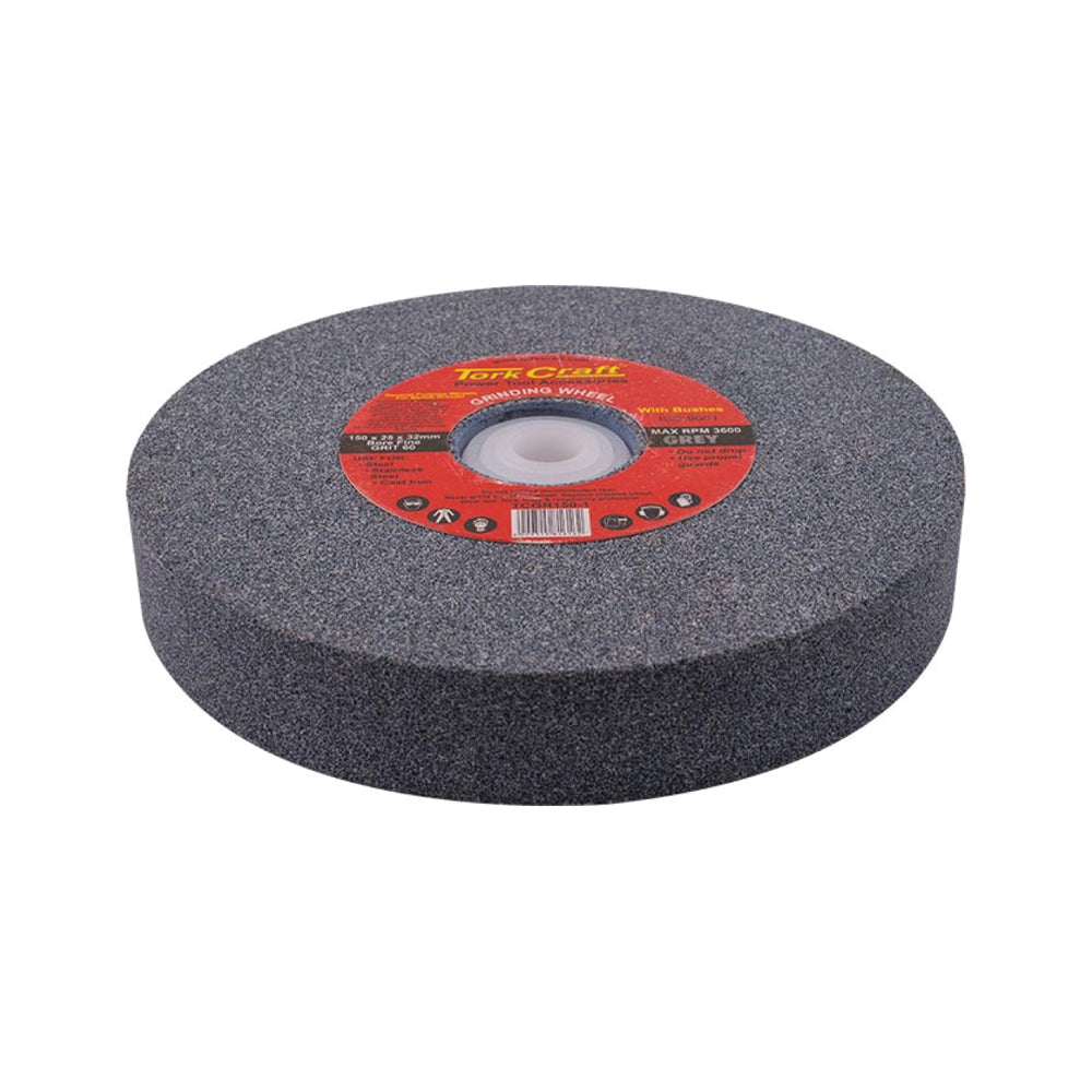 TORK CRAFT GRINDING WHEEL 150X25X32MM BORE FINE 60GR