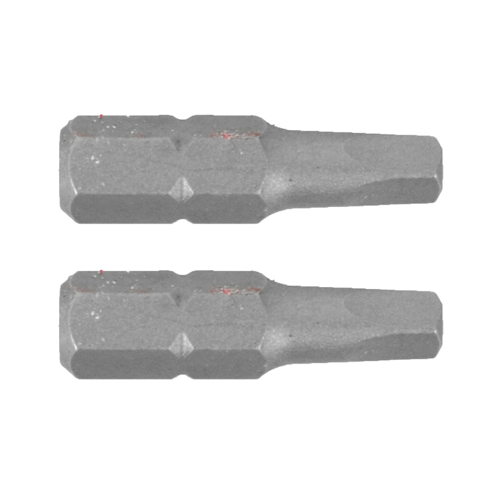 TORK CRAFT SQUARE RECESS INS.BIT NO.3X25MM 2/CARD